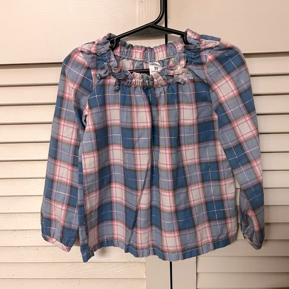Carters 3T blouse 2/$10🌸 - Picture 1 of 2